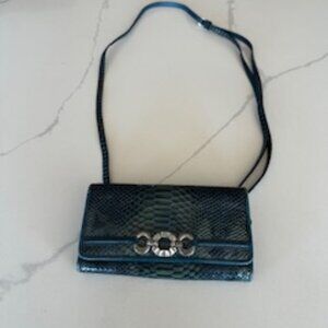 Brighton blue purse organizer